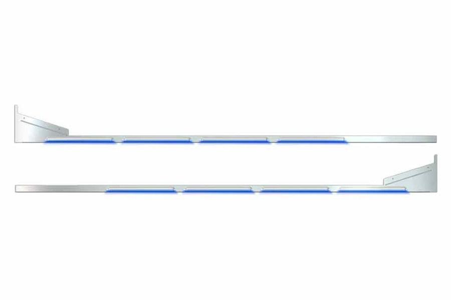 Picture of Trux Louvered "Glow Trim" Sleeper Panels - Peterbilt