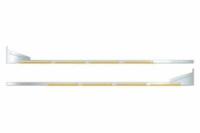 Picture of Trux Louvered "Glow Trim" Sleeper Panels - Peterbilt