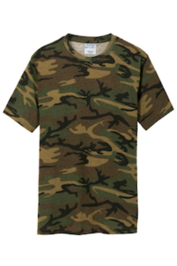 Picture of Port & Company Core Cotton Camo Tee