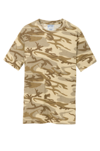 Picture of Port & Company Core Cotton Camo Tee
