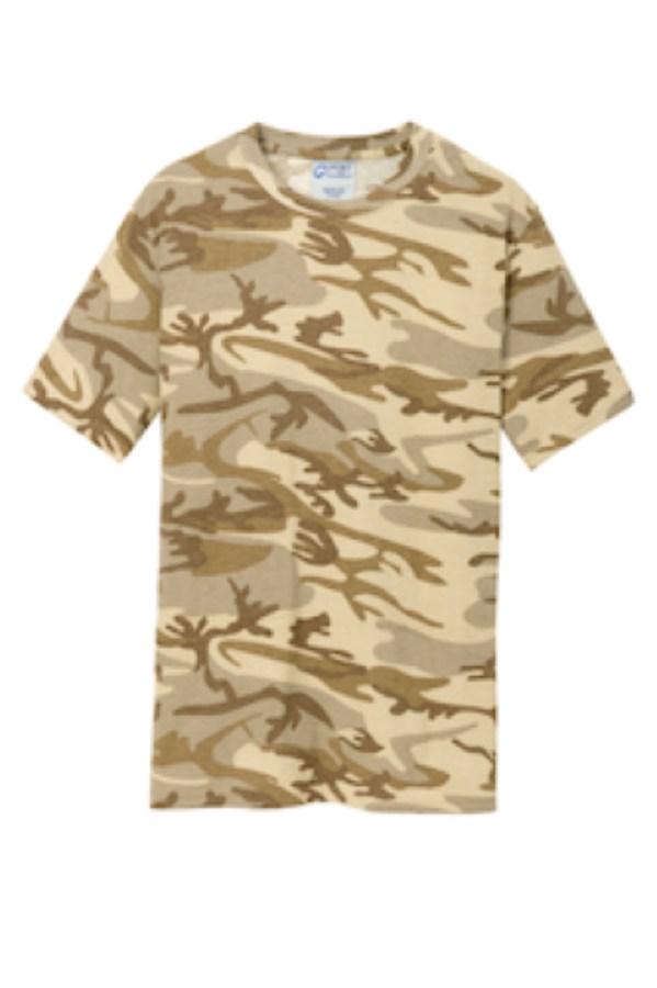 Picture of Port & Company Core Cotton Camo Tee