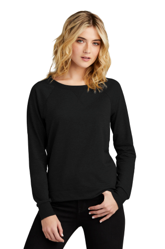 Picture of District Women's Featherweight French Terry Long Sleeve Crewneck