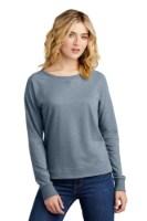 Picture of District Women's Featherweight French Terry Long Sleeve Crewneck