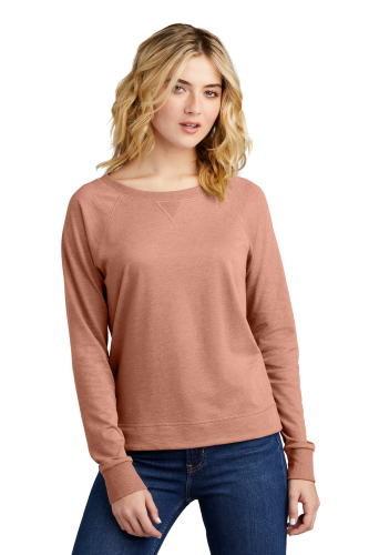 Picture of District Women's Featherweight French Terry Long Sleeve Crewneck