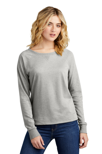 Picture of District Women's Featherweight French Terry Long Sleeve Crewneck