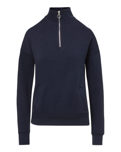 Picture of MV Sport Women's Cloud Fleece 1/4-Zip Sweatshirt
