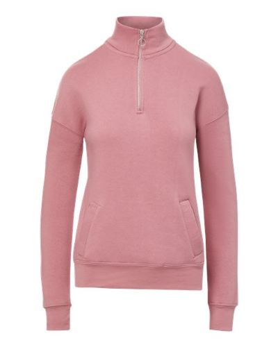 Picture of MV Sport Women's Cloud Fleece 1/4-Zip Sweatshirt