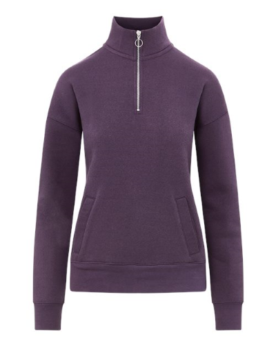 Picture of MV Sport Women's Cloud Fleece 1/4-Zip Sweatshirt