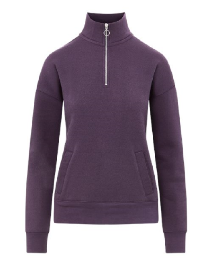 Picture of MV Sport Women's Cloud Fleece 1/4-Zip Sweatshirt
