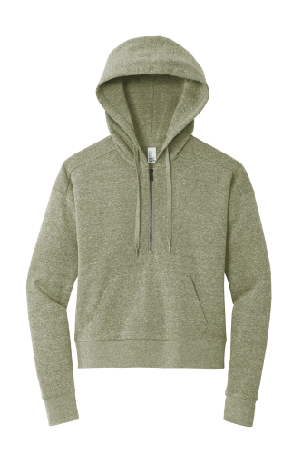 Picture of District Women's Perfect Tri Fleece 1/2-Zip Pullover