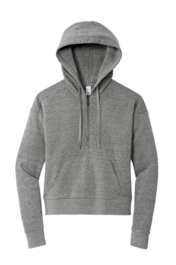 Picture of District Women's Perfect Tri Fleece 1/2-Zip Pullover