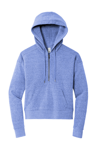 Picture of District Women's Perfect Tri Fleece 1/2-Zip Pullover