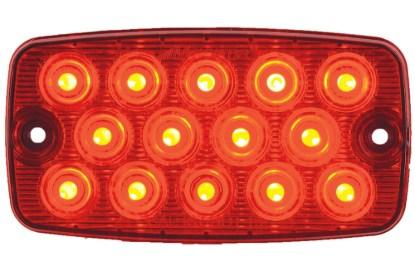 Picture of Maxxima Low Profile Red Stop / Tail / Turn Light w/ 14 LEDs