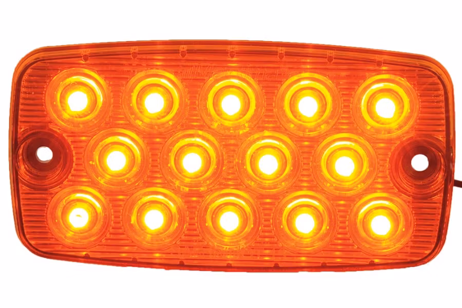 Picture of Maxxima 5" x 3" Low Profile Amber Park / Rear Turn Light w/ 14 LEDs