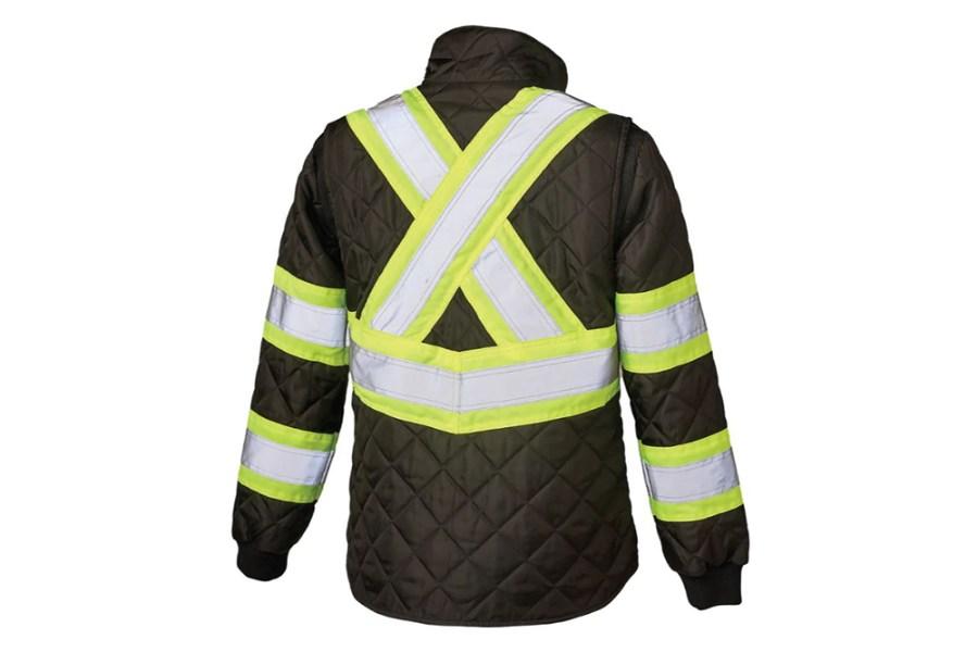 Picture of Tough Duck Safety Women's Quilted Safety Freezer Jacket