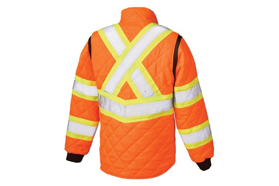 Picture of Tough Duck Safety Women's Quilted Safety Freezer Jacket