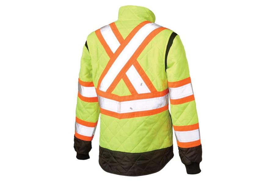 Picture of Tough Duck Safety Women's Quilted Safety Freezer Jacket