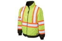 Tough Duck Safety Quilted Safety Trucker Jacket