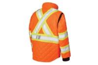 Picture of Tough Duck Safety Quilted Safety Trucker Jacket