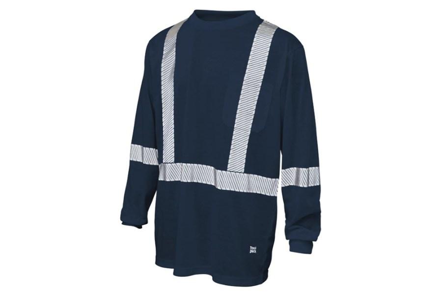 Picture of Tough Duck Safety Polyester Jersey Long-Sleeve Safety T-Shirt