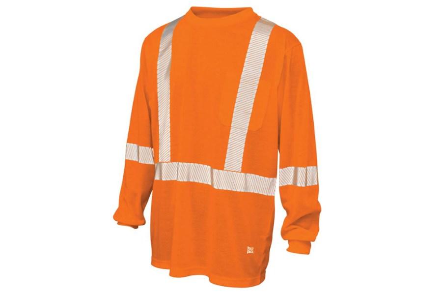 Picture of Tough Duck Safety Polyester Jersey Long-Sleeve Safety T-Shirt