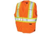 Tough Duck Safety Tricot 5-Point Tear-Away Vest