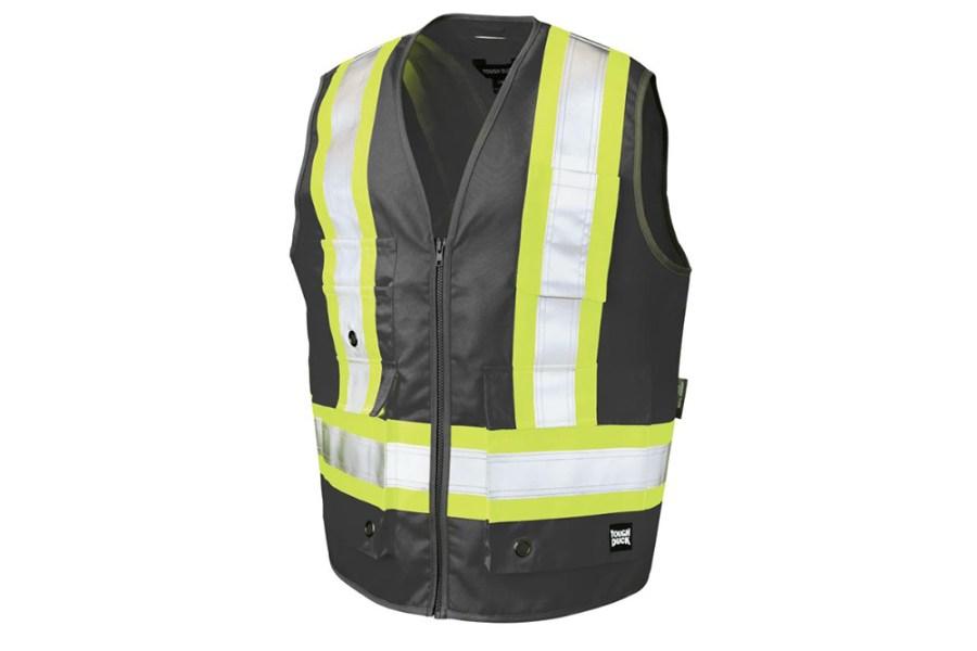 Picture of Tough Duck Safety Poly Twill Deluxe Safety Vest