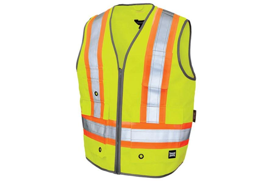 Picture of Tough Duck Safety Poly Twill Deluxe Safety Vest