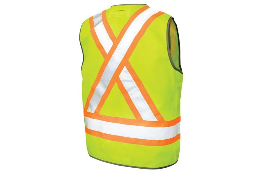 Picture of Tough Duck Safety Poly Twill Deluxe Safety Vest