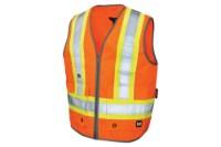 Picture of Tough Duck Safety Poly Twill Deluxe Safety Vest