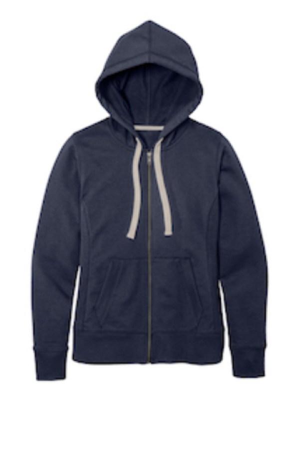 Picture of District Women's Re-Fleece Full-Zip Hoodie