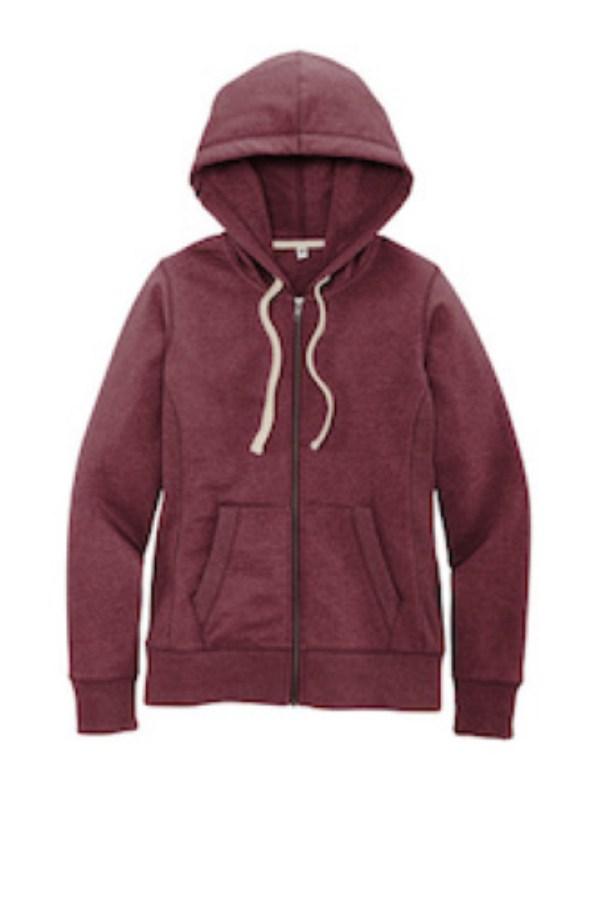 Picture of District Women's Re-Fleece Full-Zip Hoodie