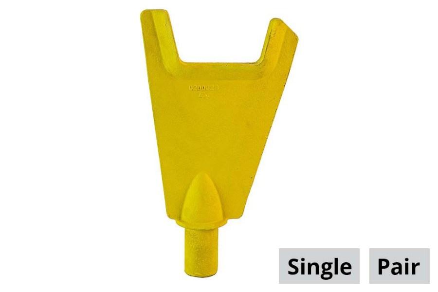 Picture of Miller Tall Axle Fork- 4.5" Wide Opening