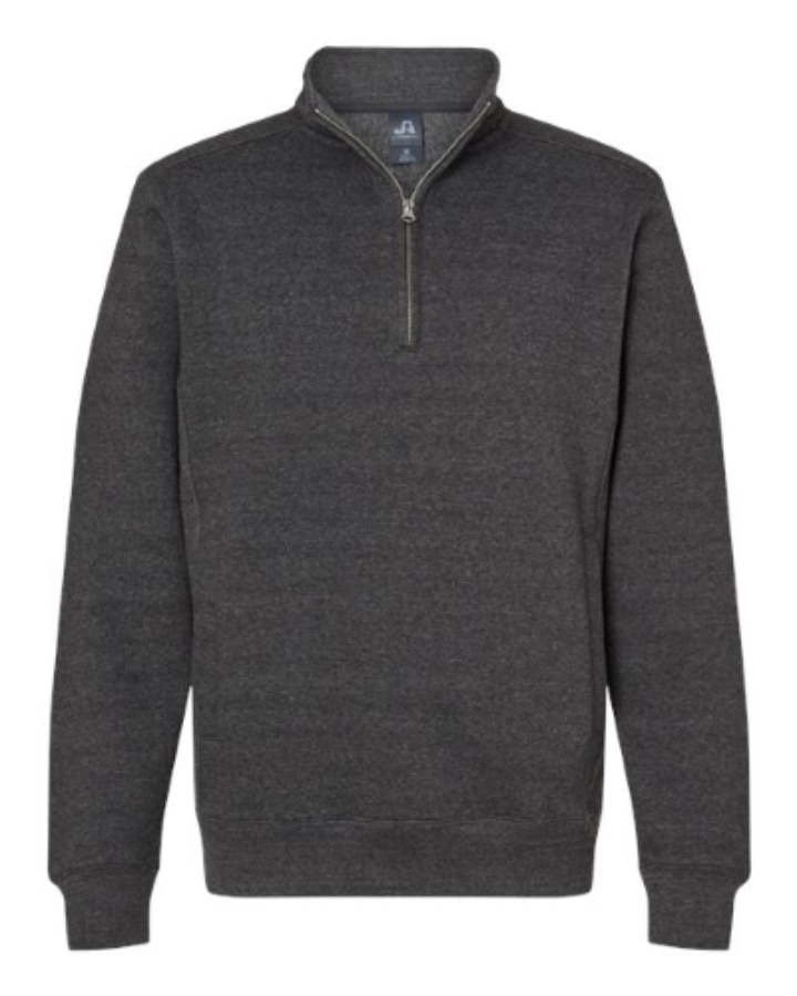 Picture of J. America Unisex Heavyweight Fleece Quarter-Zip Sweatshirt
