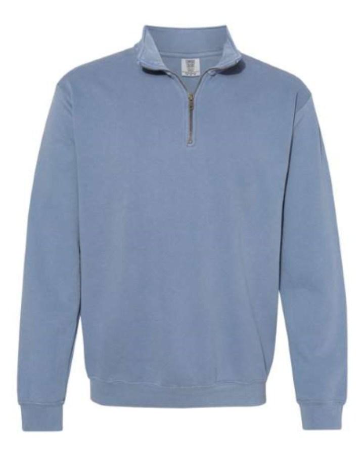 Picture of Comfort Colors Unisex Garment-Dyed 1/4-Zip Sweatshirt