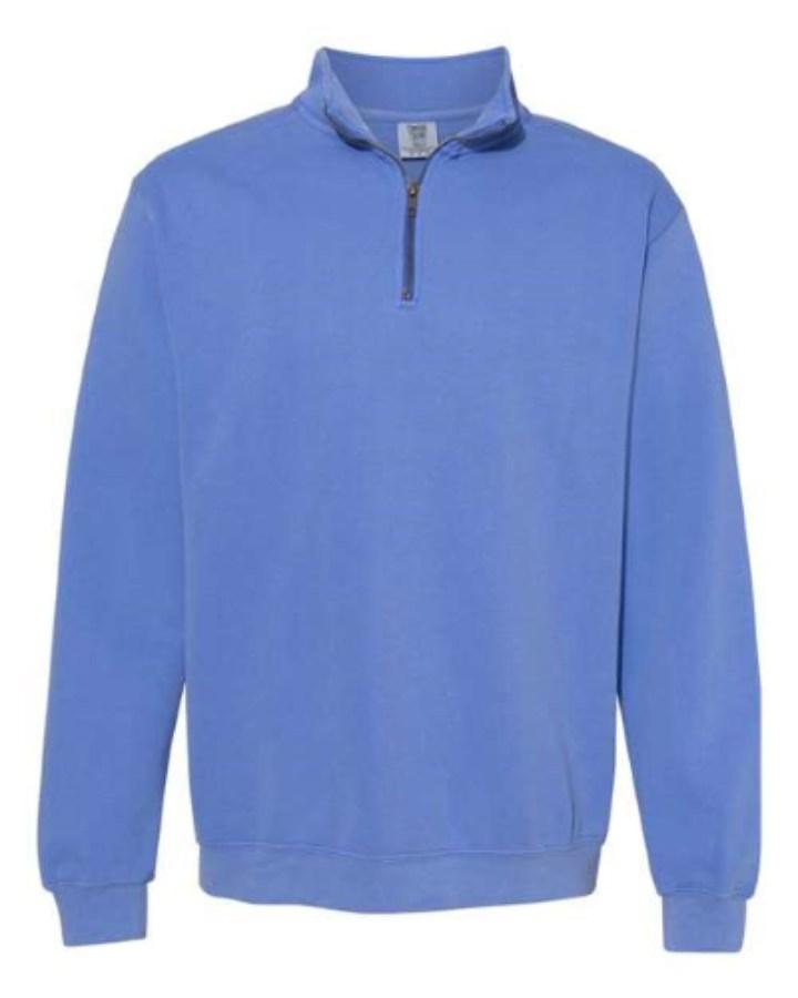 Picture of Comfort Colors Unisex Garment-Dyed 1/4-Zip Sweatshirt