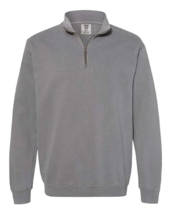 Picture of Comfort Colors Unisex Garment-Dyed 1/4-Zip Sweatshirt