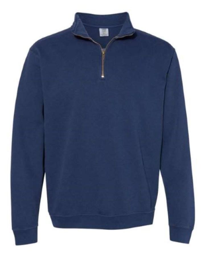 Picture of Comfort Colors Unisex Garment-Dyed 1/4-Zip Sweatshirt