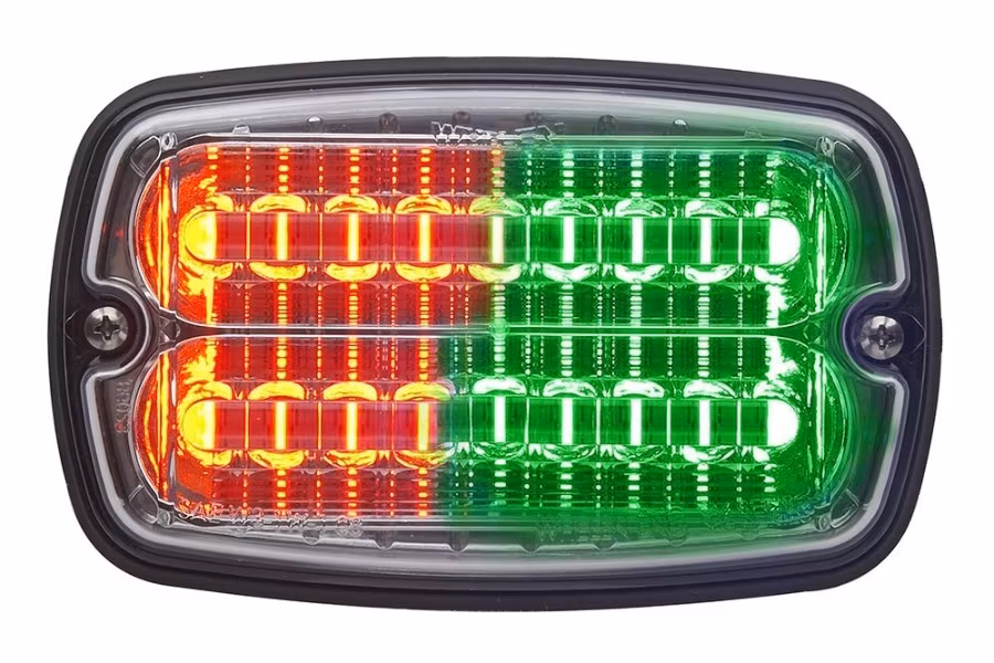 Picture of Whelen M6 Series Split Color Linear Super LED Surface Mount Lights