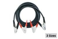 Picture of Goodall 4 Ga. Clamp to Clamp Booster Cables w/ Parrot-Jaw