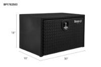 Picture of Buyers Black Diamond Tread Steel Underbody Truck Box w/Aluminum Door