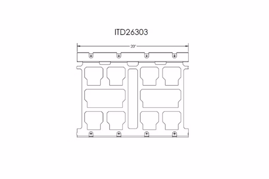 Picture of In The Ditch Mounting plate for Milwaukee Packouts