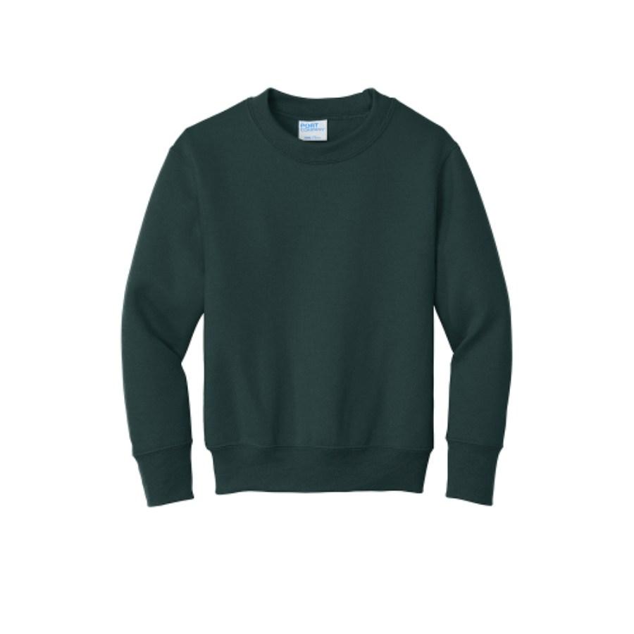 Picture of Port & Co Youth Core Fleece Crewneck Sweatshirt