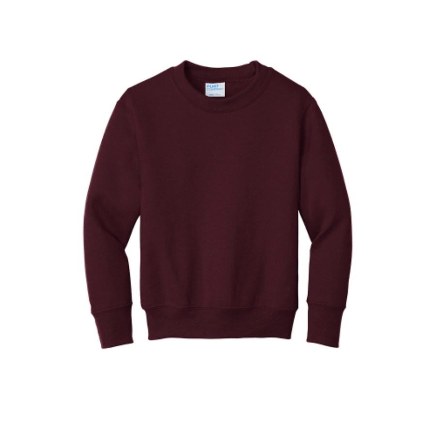 Picture of Port & Co Youth Core Fleece Crewneck Sweatshirt