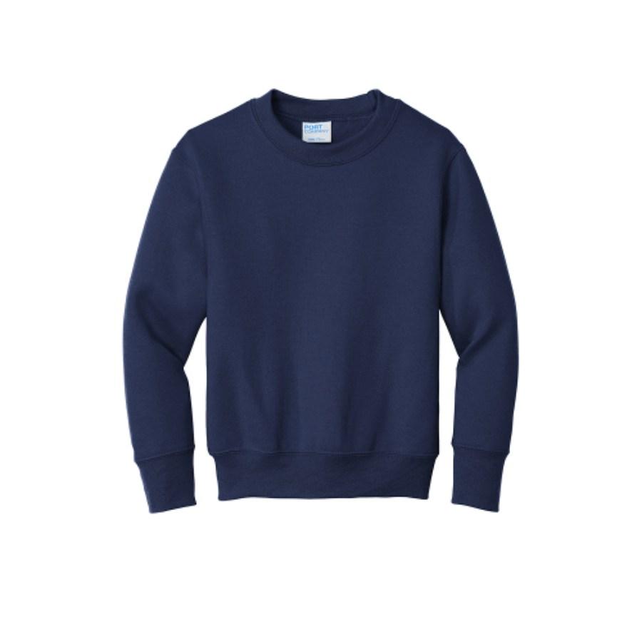 Picture of Port & Co Youth Core Fleece Crewneck Sweatshirt