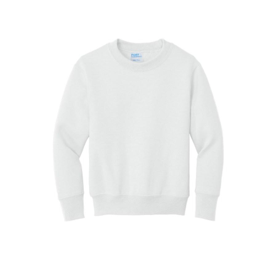 Picture of Port & Co Youth Core Fleece Crewneck Sweatshirt