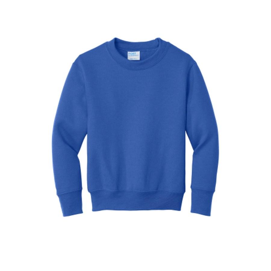 Picture of Port & Co Youth Core Fleece Crewneck Sweatshirt