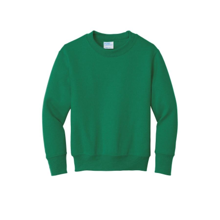 Picture of Port & Co Youth Core Fleece Crewneck Sweatshirt