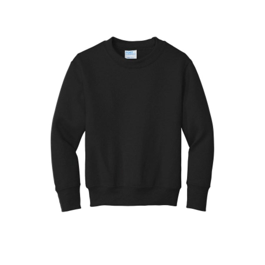Picture of Port & Co Youth Core Fleece Crewneck Sweatshirt