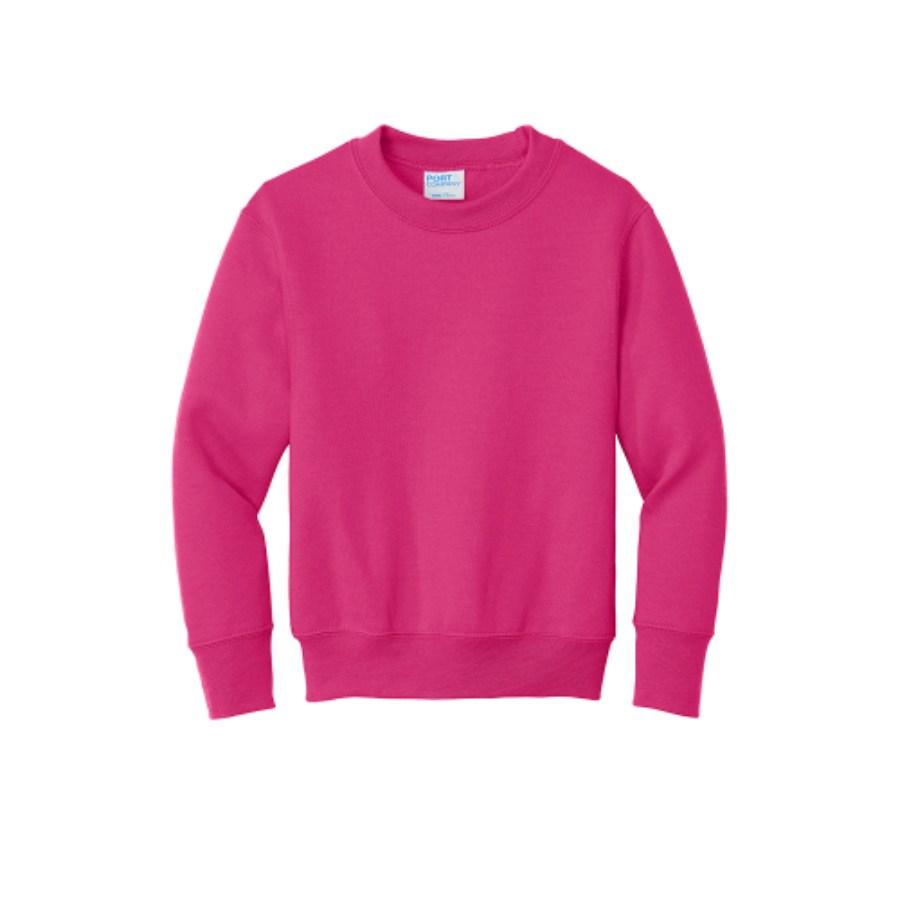 Picture of Port & Co Youth Core Fleece Crewneck Sweatshirt